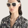 Givenchy opvallende zonnebril van acetaat Givenchy opvallende zonnebril van acetaat