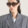 Givenchy opvallende zonnebril van acetaat Givenchy opvallende zonnebril van acetaat