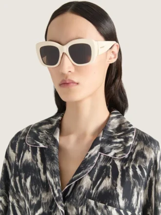 Givenchy opvallende zonnebril van acetaat