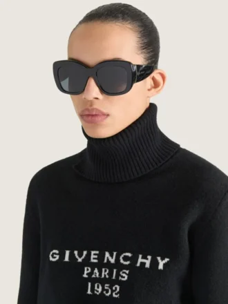 Givenchy opvallende zonnebril van acetaat