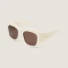 Givenchy opvallende zonnebril van acetaat Givenchy opvallende zonnebril van acetaat