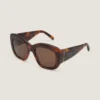Givenchy opvallende zonnebril van acetaat Givenchy opvallende zonnebril van acetaat