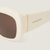 Givenchy opvallende zonnebril van acetaat Givenchy opvallende zonnebril van acetaat