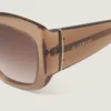 Givenchy opvallende zonnebril van acetaat Givenchy opvallende zonnebril van acetaat
