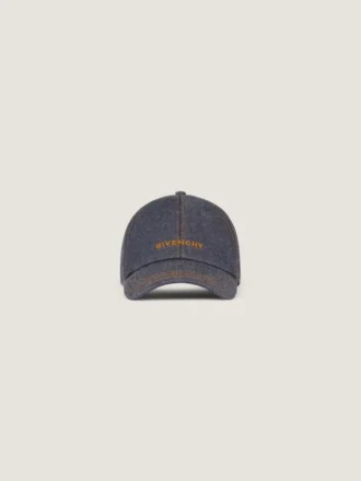 Givenchy-pet met borduursel in denim