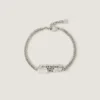 Givenchy Tape-armband van metaal en email