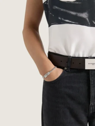 Givenchy Tape-armband van metaal en email