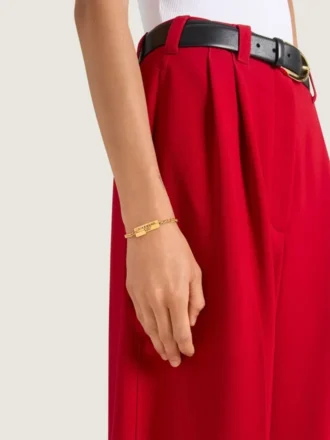 Givenchy Tape-armband van metaal en email