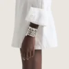 Givenchy Tape-armband van metaal en email