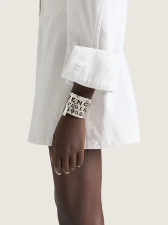 Givenchy Tape-armband van metaal en email