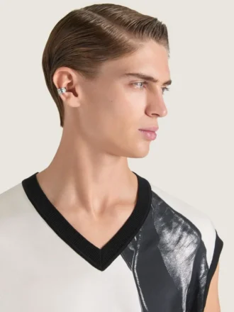 Givenchy Tape Earcuff van metaal en email
