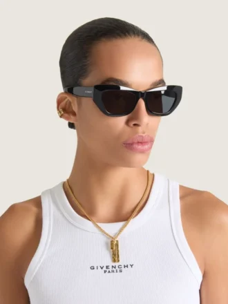 Givenchy Tape-ketting van metaal en email