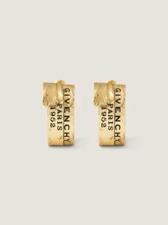 Givenchy Tape-oorbellen van metaal en email