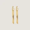 Givenchy Tape-oorbellen van metaal en email