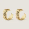 Givenchy Tape-oorbellen van metaal en email