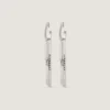 Givenchy Tape-oorbellen van metaal en email Givenchy Tape-oorbellen van metaal en email
