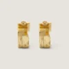 Givenchy Tape-oorbellen van metaal en email