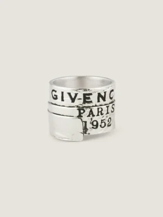 Givenchy Tape-ring van metaal en email