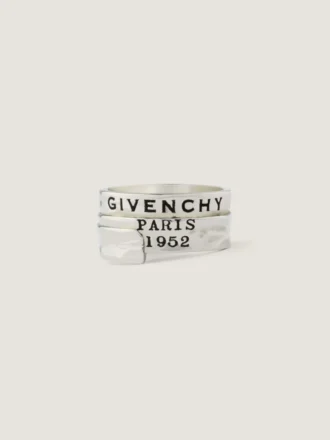Givenchy Tape-ring van metaal en email