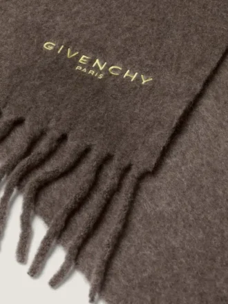 Grote sjaal van Givenchy Paris van alpacawol