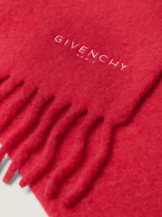 Grote sjaal van Givenchy Paris van alpacawol