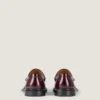 Herenloafers van geborsteld leer Herenloafers van geborsteld leer