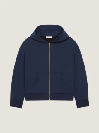 Hoodie met ritssluiting van scuba