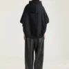 Hoodie-sweatshirt van fleece met Givenchy-tapeprint