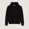 Hoodie van wol en kasjmier, geborduurd met Givenchy Paris Hoodie van wol en kasjmier, geborduurd met Givenchy Paris