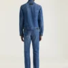 Jasje van middelblauw denim Jasje van middelblauw denim