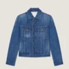 Jasje van middelblauw denim Jasje van middelblauw denim