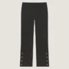 Joggingbroeken van wol met Givenchy Paris grosgrain Joggingbroeken van wol met Givenchy Paris grosgrain
