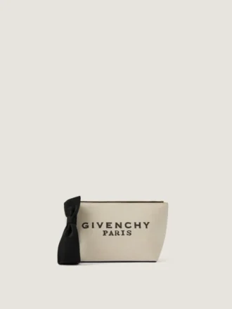 Kleine Givenchy-tas van canvas met strik