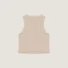 Korte tanktop van katoen met Givenchy Paris-print Korte tanktop van katoen met Givenchy Paris-print