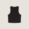 Korte tanktop van katoen met Givenchy Paris-print Korte tanktop van katoen met Givenchy Paris-print