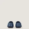 Label Loafers in denim