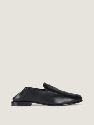 Label-loafers van glanzend leer