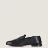 Label-loafers van glanzend leer Label-loafers van glanzend leer