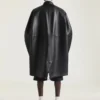 Leren parka