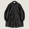 Leren parka