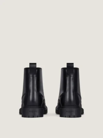 Leren veterschoenen