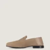 Loafers met label in suède Loafers met label in suède