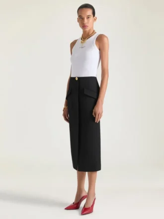 Slim Fit tanktop van katoen met Givenchy Paris-print