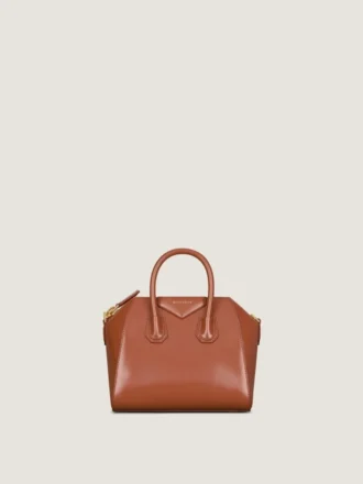 Mini Antigona Bag van boxleer