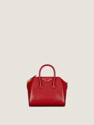 Mini Antigona Bag van boxleer