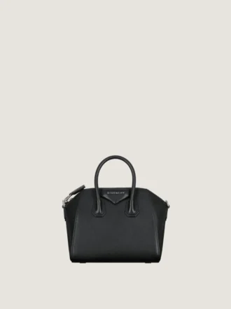 Mini Antigona Bag van generfd leer