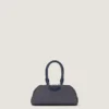 Mini Antigona East-West-tas in denim