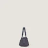 Mini Antigona East-West-tas in denim