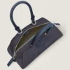 Mini Antigona East-West-tas in denim