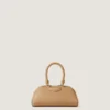 Mini Antigona East-West-tas van boxleer